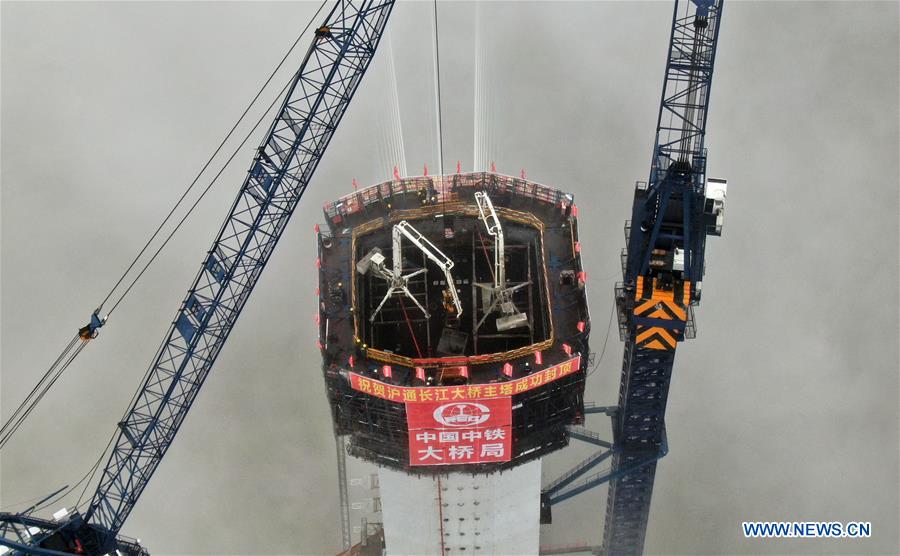 CHINA-JIANGSU-NANTONG-BRIDGE-CONSTRUCTION (CN)