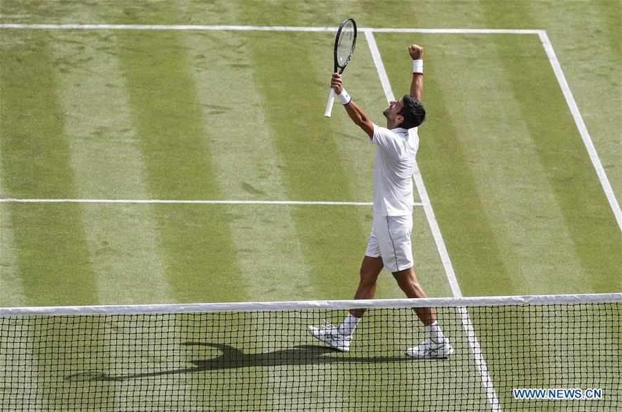 (SP)BRITAIN-LONDON-TENNIS-WIMBLEDON-DAY 1