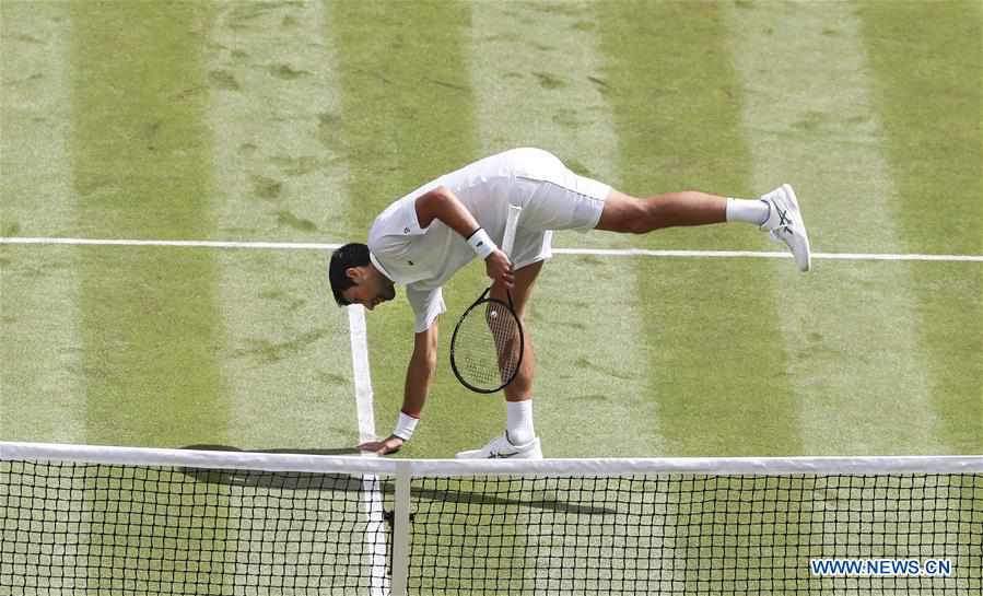 (SP)BRITAIN-LONDON-TENNIS-WIMBLEDON-DAY 1