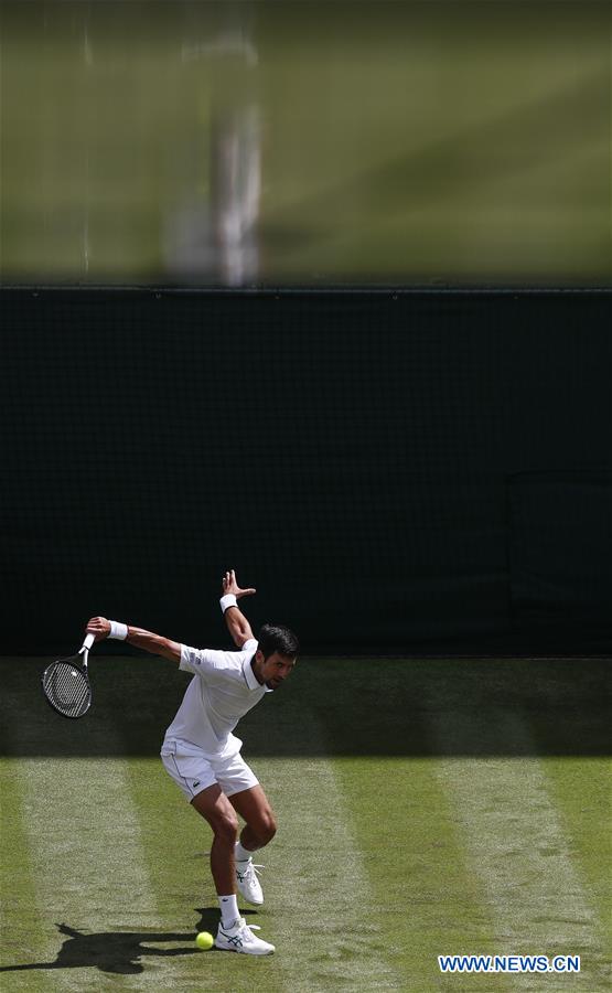 (SP)BRITAIN-LONDON-TENNIS-WIMBLEDON-DAY 1