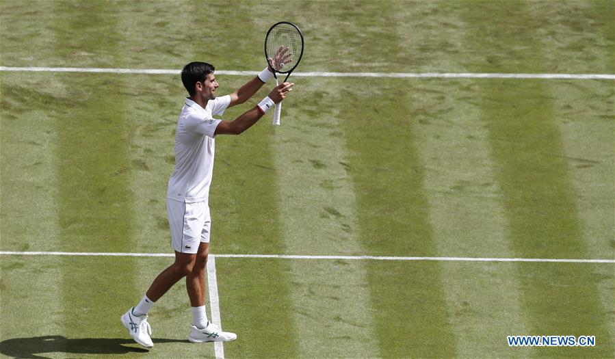 (SP)BRITAIN-LONDON-TENNIS-WIMBLEDON-DAY 1