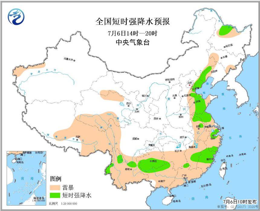 强对流将袭京津冀等地 局地瞬时风力达10级