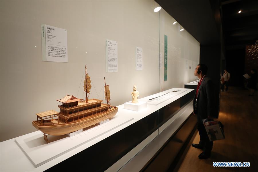 JAPAN-TOKYO-CHINA-THREE KINGDOMS-EXHIBITION