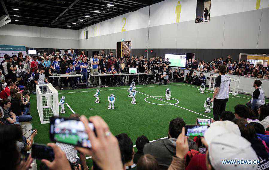 AUSTRALIA-SYDNEY-ROBOT-SOCCER