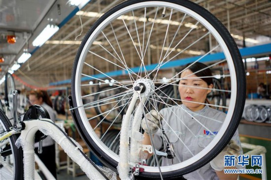 （經濟）（1）河北廣宗：自行車企業轉型升級拓展海外市場