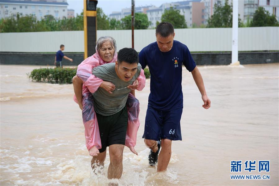 #（社会）（1）福建武夷山遭受暴雨袭击