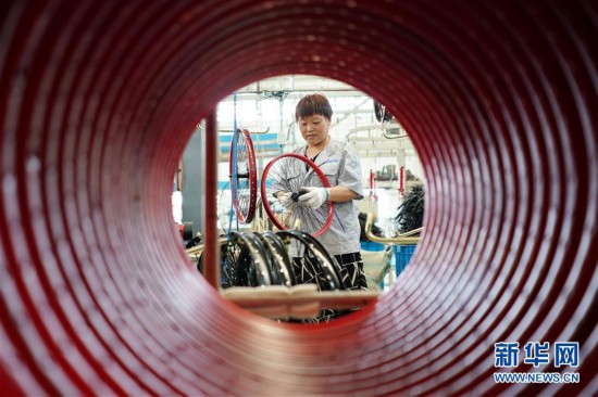 （經濟）（7）河北廣宗：自行車企業轉型升級拓展海外市場