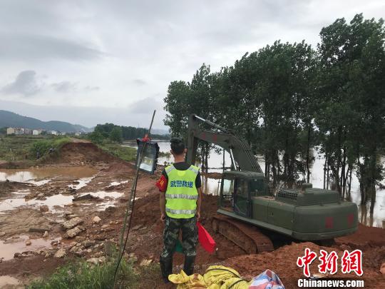 新一轮暴雨致湘江洣水衡东站水位再超警戒线