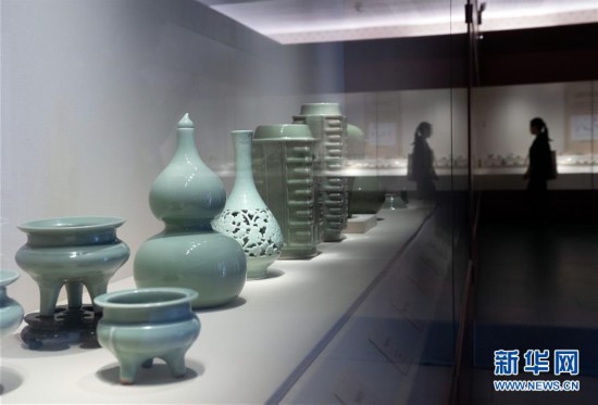 (文化)(2)“天下龙泉——龙泉青瓷与全球化”展在故宫开幕