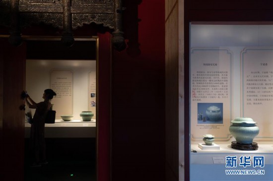(文化)(3)“天下龙泉——龙泉青瓷与全球化”展在故宫开幕