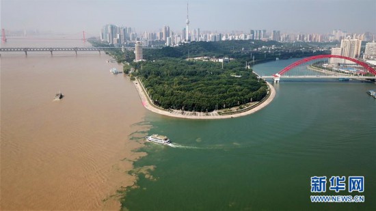 （社会）（5）长江干流湖北段水位持续上涨