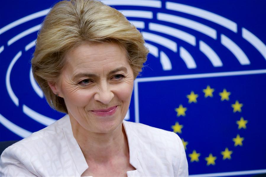 FRANCE-STRASBOURG-EUROPEAN COMMISSION-VON DER LEYEN-PRESIDENT-ELECT