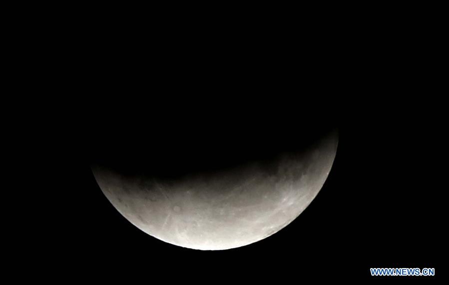 JORDAN-AMMAN-PARTIAL LUNAR ECLIPSE 