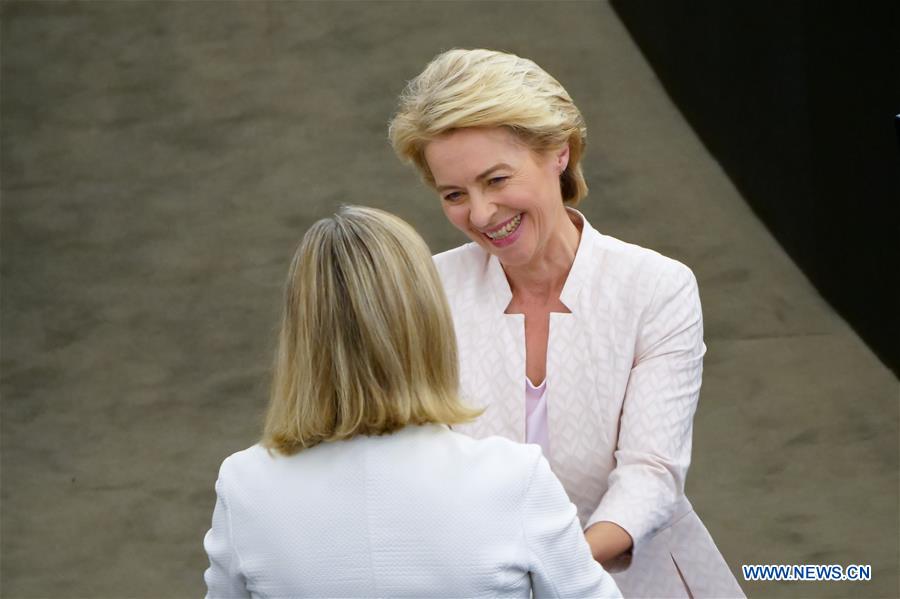 FRANCE-STRASBOURG-EUROPEAN COMMISSION-VON DER LEYEN-PRESIDENT-ELECT