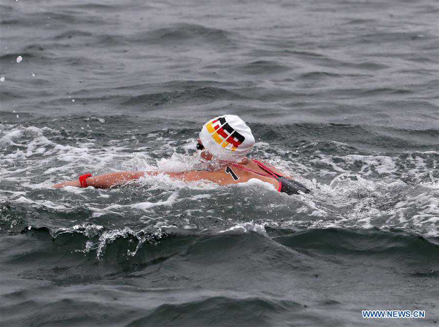 (SP)SOUTH KOREA-YEOSU-FINA WORLD CHAMPIONSHIPS-OPEN WATER SWIMMING-MIXED 5KM TEAM