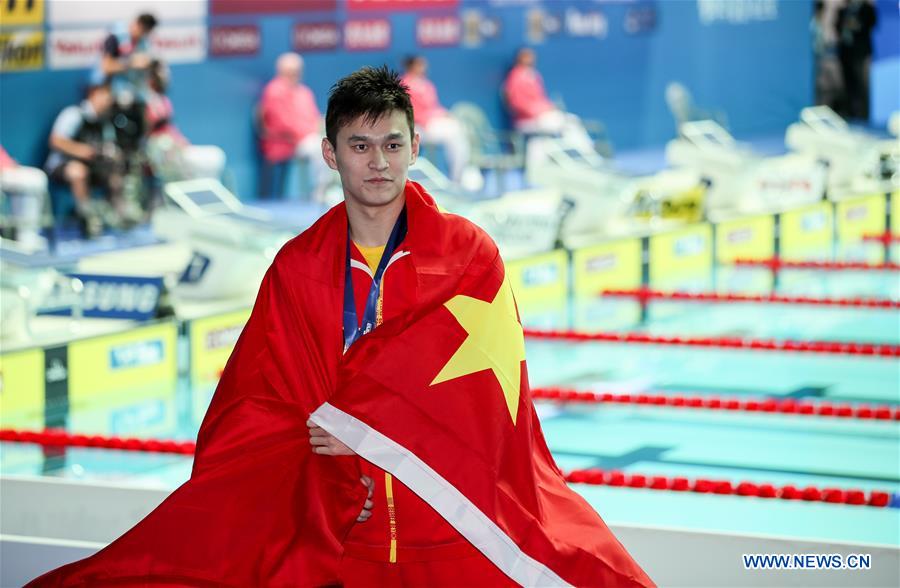 (SP)SOUTH KOREA-GWANGJU-FINA WORLD CHAMPIONSHIPS-SWIMMING-DAY 1