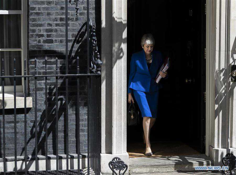 BRITAIN-LONDON-THERESA MAY-PMQ