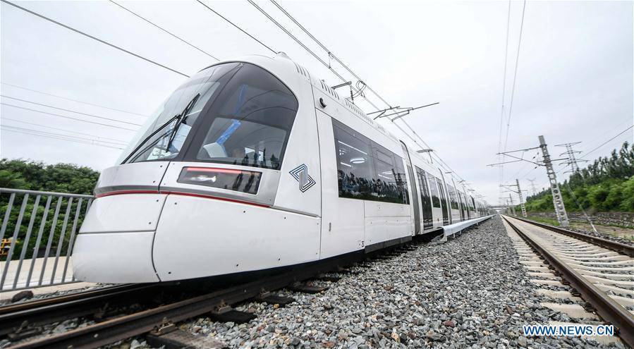 CHINA-JILIN-CHANGCHUN-ISRAEL-LIGHT RAIL TRAINS (CN)