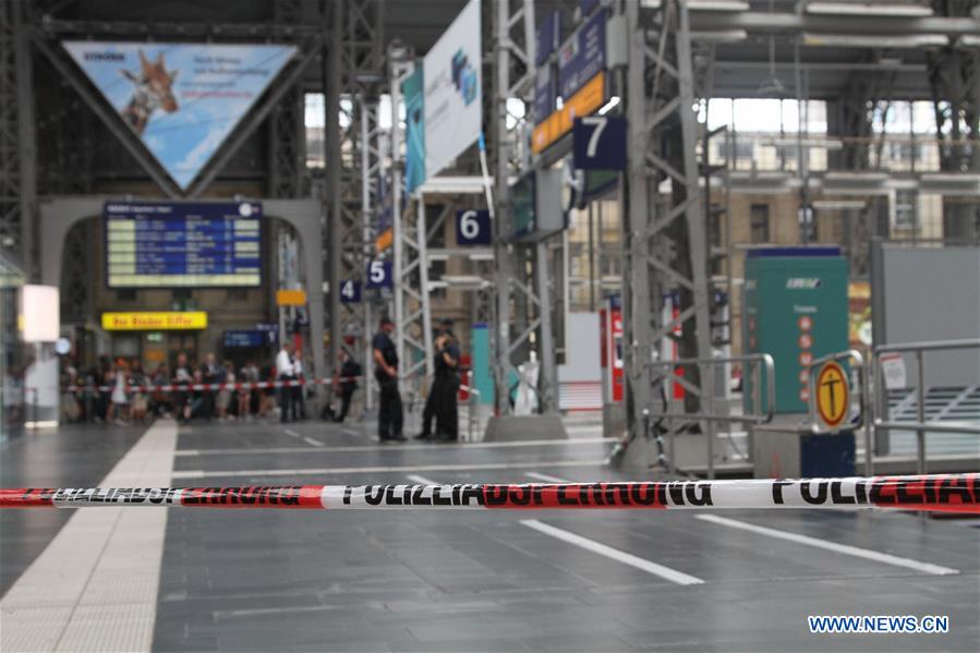 GERMANY-FRANKFURT-TRAIN PLATFORM-DEATH