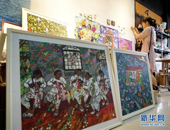 (文化)(1)河北辛集:农民画技艺在传承中焕发生机