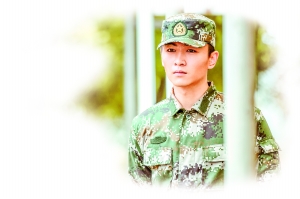 陈晓演“95后新兵”张能量 几乎不化妆出演