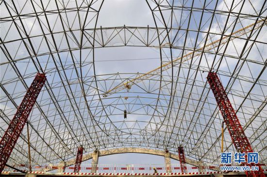 胶济客专潍坊站提升改造忙