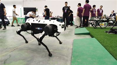 八大機器人閃耀登場 “圈粉”無數