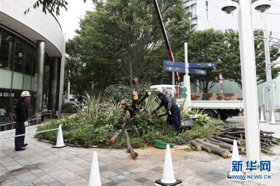 （國際）（5）強台風“法茜”登陸日本