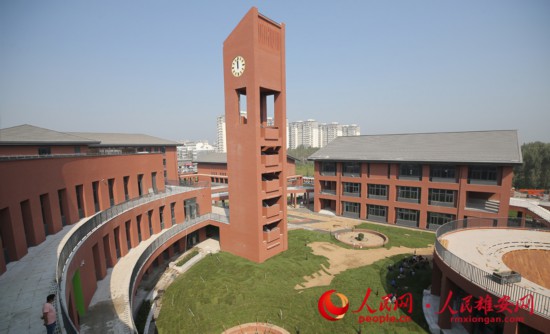 校园内景。中建八局供图