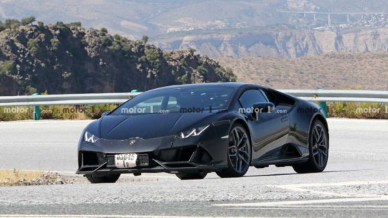 或为两驱车型 Huracán EVO新车型谍照