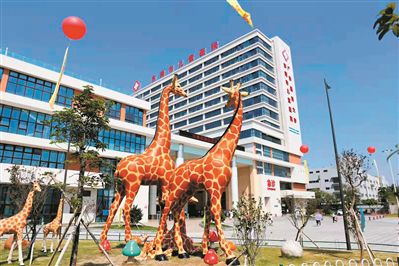 东莞市儿童医院正式启用 有望缓解东莞市儿童"看病难"