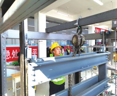兰州市开展电梯维保单位技术年夜交锋