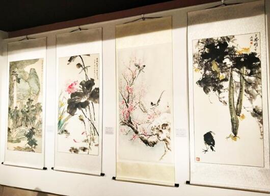 瀚墨云桥杯书画邀请赛成果展中华世纪坛开幕