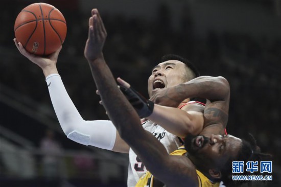 (体育)(1)篮球——CBA常规赛:辽宁本钢不敌浙江广厦