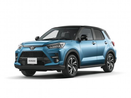 丰田全新小型SUV——RAIZE官图发布 全系搭载1.0T+CVT动力总成