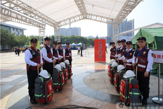 中越边境地区重大突发事件卫生应急综合演练举