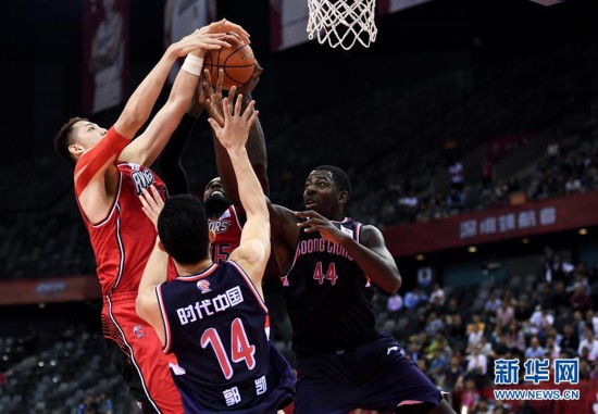 (体育)(11)篮球——CBA常规赛:深圳马可波罗不敌时代中国广州