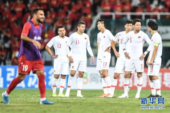（体育）（25）足球――世预赛：中国队不敌叙利亚队