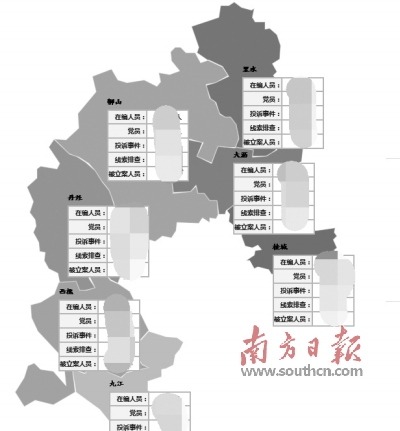 在搜索框中输入"杨某某",轻击回车键,佛山市南海区内凡是名为"杨