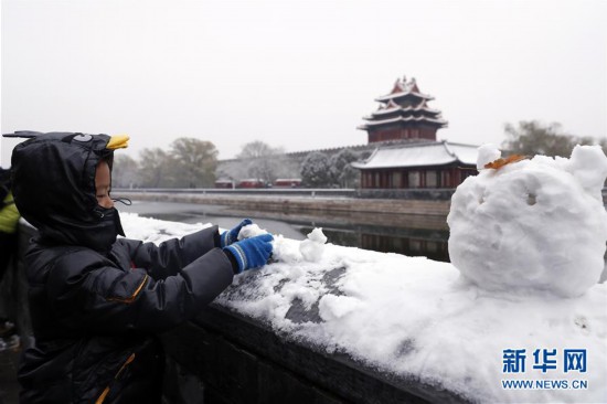 北京今冬首场降雪结束远郊区局地“暴雪”级别