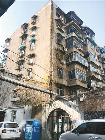 北宁坊老旧小区现状 记者 窦翊明 摄