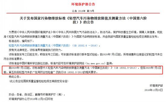 2020年在即 多个省、市已提前开启“国六时代” 影响汽车市场的三大政策因素是什么