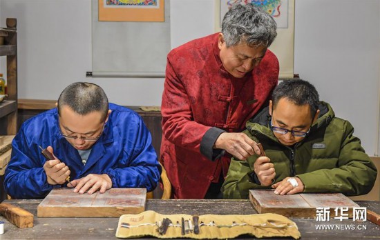 (社会)(3)武强木版年画薪火相传