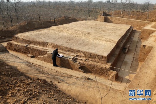（圖文互動）（2）陜西唐豐陵遺址發(fā)現(xiàn)大量建筑構(gòu)件及石刻