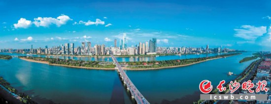 　　2019年，长沙空气质量实现稳中向好。　　长沙晚报全媒体记者<br />陈飞 摄