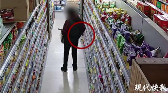 苏州大妈连偷五次同一家超市:不差钱 就是忍不住