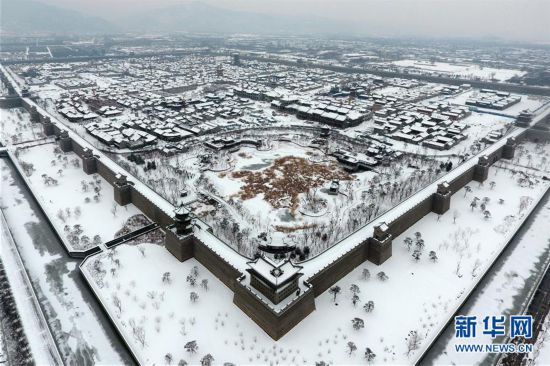 （美麗中國）（2）雪落太原古縣城