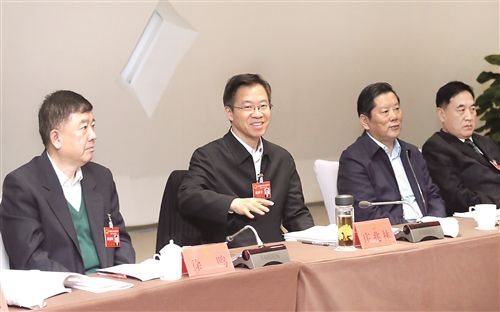 徐州市代表团审议江苏省政府工作报告