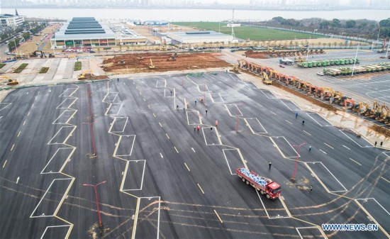 CHINA-WUHAN-LEISHENSHAN HOSPITAL-CONSTRUCTION(CN)