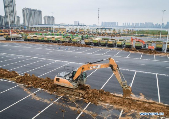 CHINA-WUHAN-LEISHENSHAN HOSPITAL-CONSTRUCTION(CN)